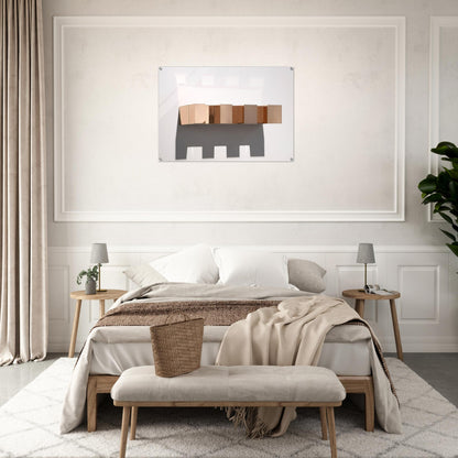 Untitled 72-22 Bernstein - 1972 - Donald Judd Acrylic Print - 70x100 cm / 28x40″ inches | Donald Judd Wall Art | Donald Judd Prints