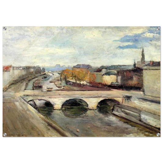 THE POT SAINT MICHEL IN PARIS 1900 - Henri Matisse Acrylic Print - 70x100 cm / 28x40″ inches | Henri Matisse Wall Art | Henri Matisse Prints