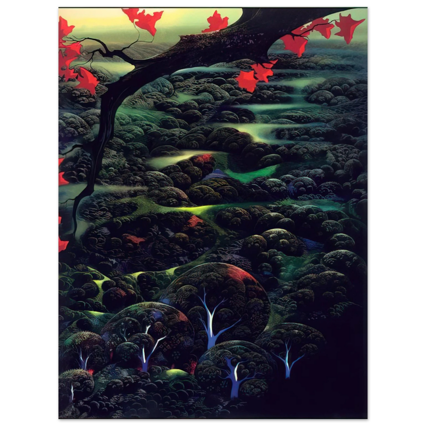 Eyvind Earle - California Memories Fine Art Poster - Default Title