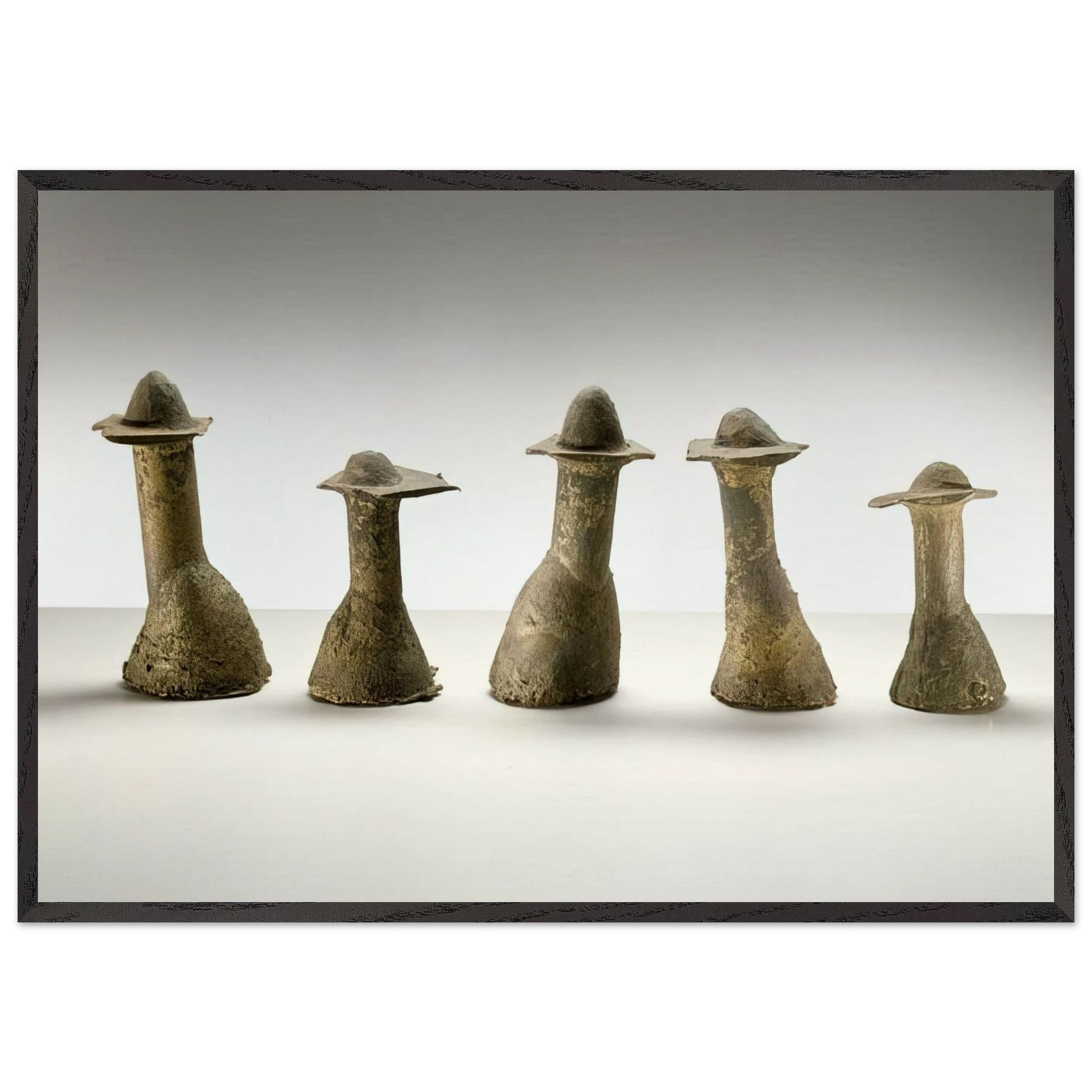 UNTITLED 1972 N1 - Louise Bourgeois Framed Art Print – Black Wooden Frame - Default Title - -Framed Art Print