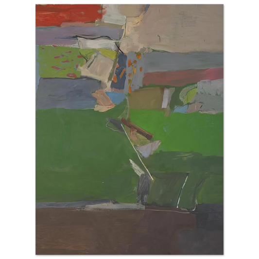 Richard Diebenkorn - Berkeley #13 Fine Art Poster - Default Title