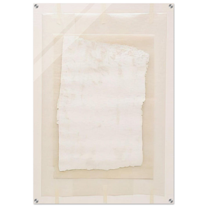 Surface Veil - 1970 - Robert Ryman Acrylic Print - 70x100 cm / 28x40″ inches | Robert Ryman Wall Art | Robert Ryman Prints