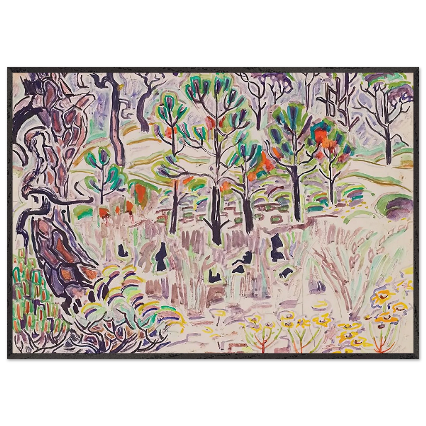Walter Inglis Anderson - Walter Anderson Wall art - 60x80 cm / 24x32 Inches - Fine Art Poster - -