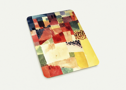 HAMMAMET By Paul Klee Pack of 10 Post Cards | Paul Klee Post Cards | A6 (10.5 x 14.8 cm) - 4.1 x 5.8 inches
