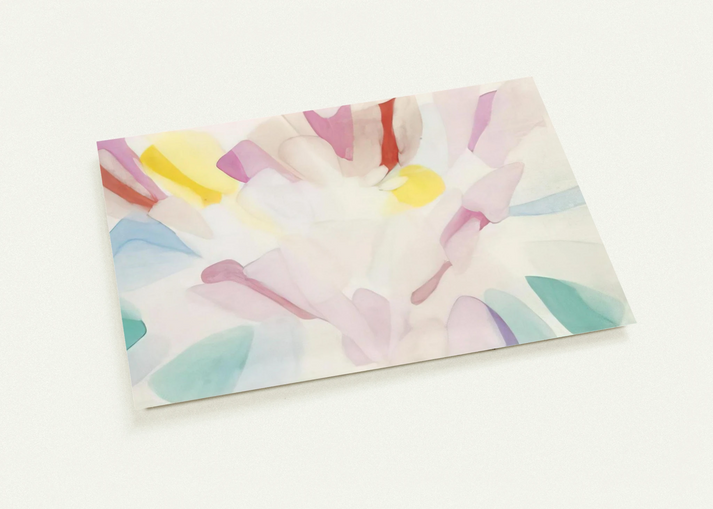 Music of the Jaguar By Alice Baber Pack of 10 Post Cards | Alice Baber Post Cards | A6 (10.5 x 14.8 cm) - 4.1 x 5.8 inches