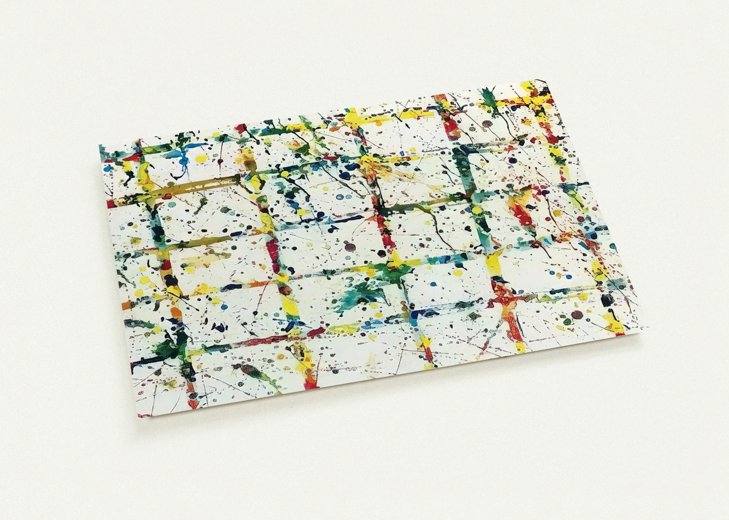 Limb  SF78-095  By Sam Francis Pack of 10 Post Cards | Sam Francis Post Cards | A6 (10.5 x 14.8 cm) - 4.1 x 5.8 inches