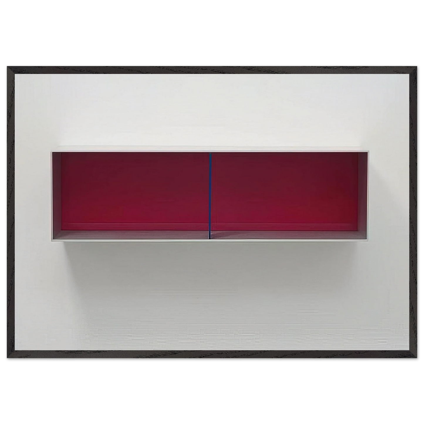 Untitled Menziken - 1991 - Donald Judd Framed Art Print – Black Wooden Frame - Default Title - -Framed Art Print