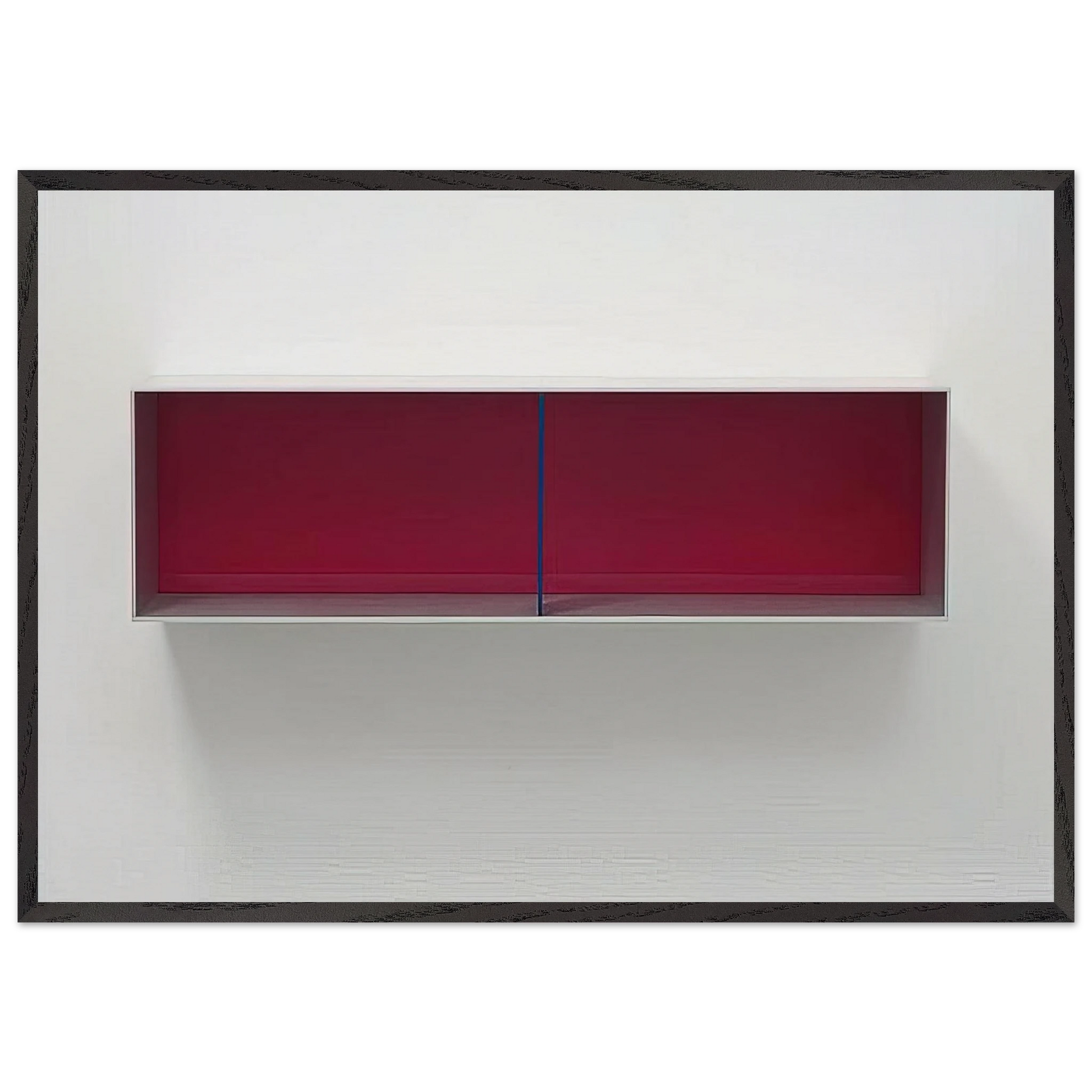 Untitled Menziken - 1991 - Donald Judd Framed Art Print – Black Wooden Frame - Default Title - -Framed Art Print