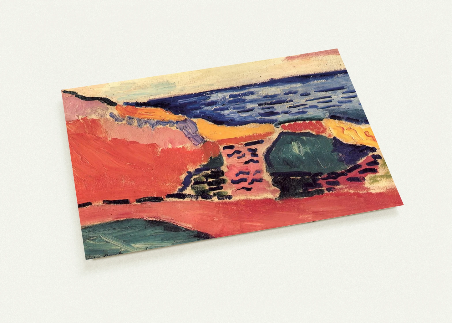 LA MOULADE COLLIOURE IN THE SUMMER 1905 By Henri Matisse Pack of 10 Post Cards | Henri Matisse Post Cards | A6 (10.5 x 14.8 cm) - 4.1 x 5.8 inches
