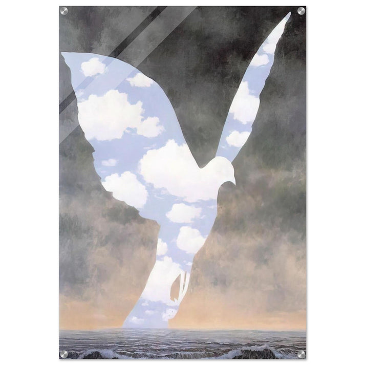 THE BIG FAMILY 1963 - Rene Magritte Acrylic Print - 70x100 cm / 28x40″ inches