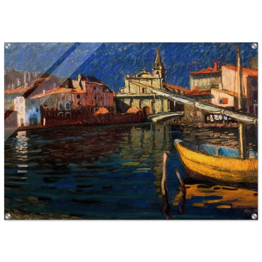 MARTIGUES - Raoul Dufy Acrylic Print - 70x100 cm / 28x40″ inches