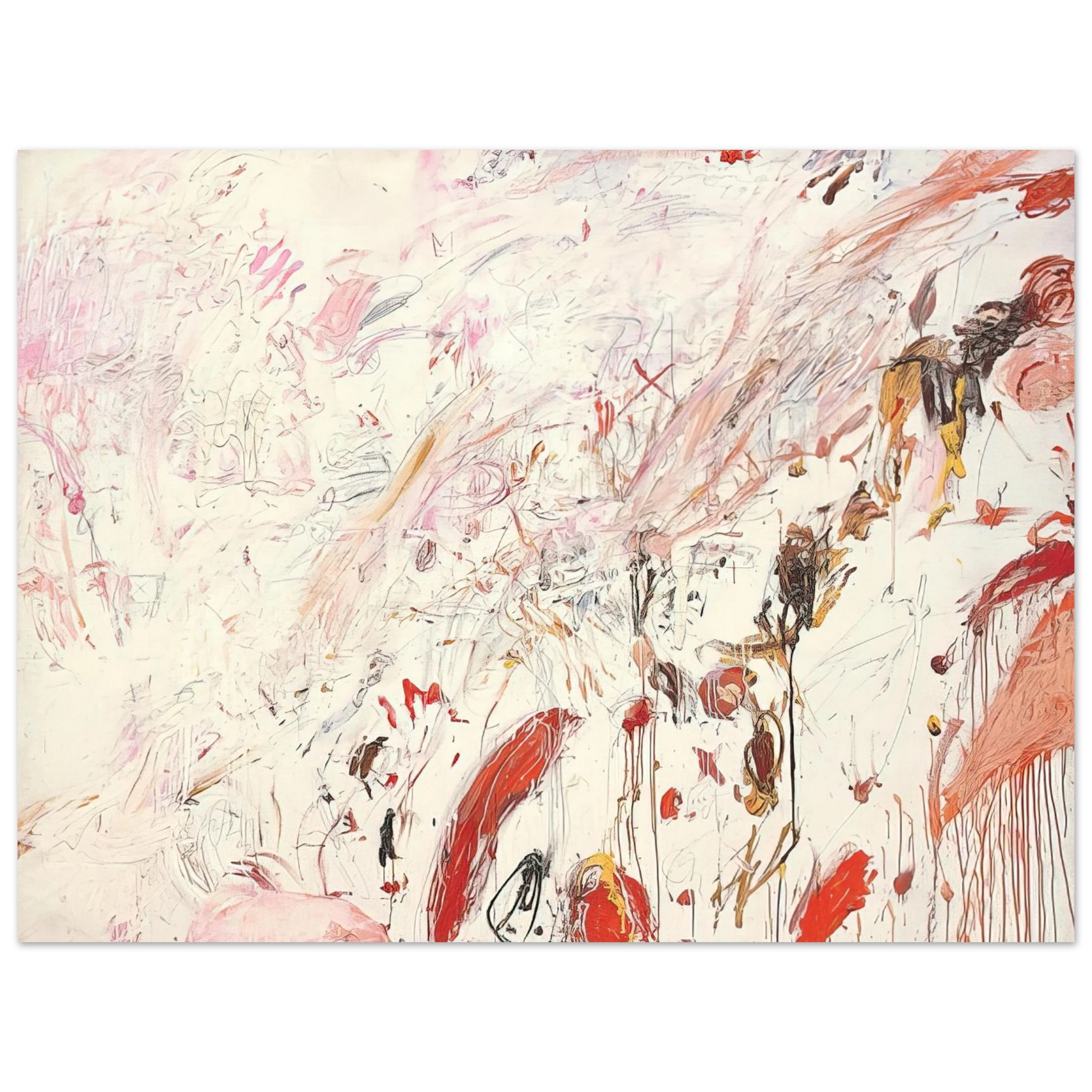 Cy Twombly - Ferragosto III Fine Art Poster - Default Title