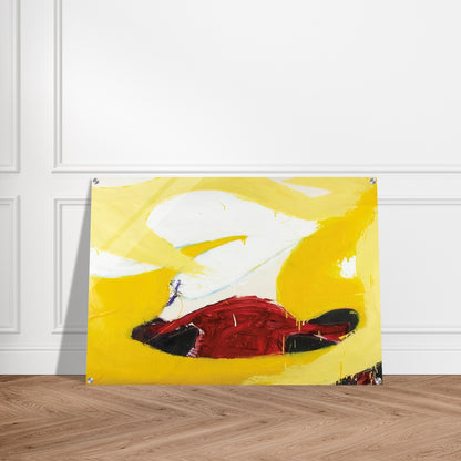 Untitled - 1972 - Norman Bluhm Acrylic Print - 70x100 cm / 28x40″ inches | Norman Bluhm Wall Art | Norman Bluhm Prints