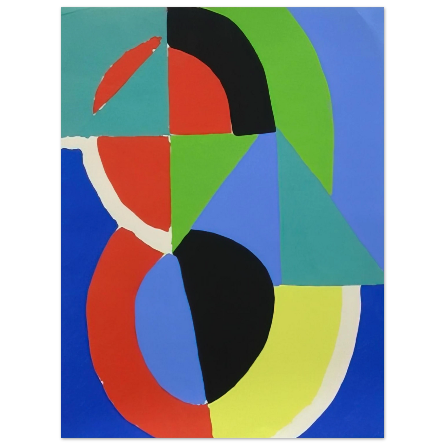 Sonia Delaunay - COMPOSITION 2 Fine Art Poster - Default Title