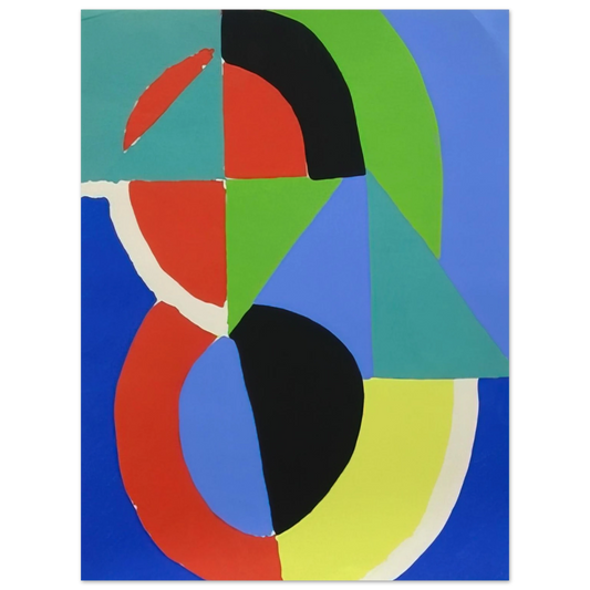Sonia Delaunay - COMPOSITION 2 Fine Art Poster - Default Title