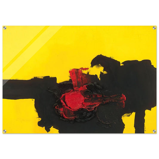 N MERO 363 1962 - Luis Feito Acrylic Print - 70x100 cm / 28x40″ inches | Luis Feito Wall Art | Luis Feito Prints