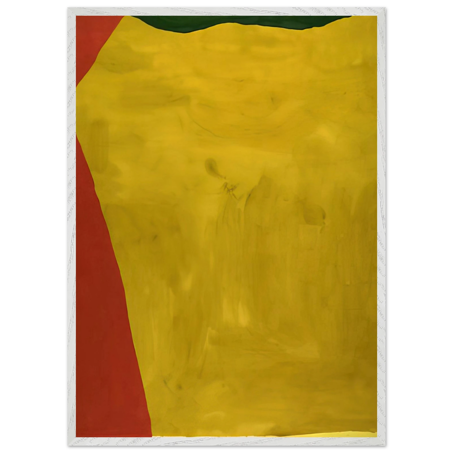 Helen Frankenthaler - Blessing of the Fleet - 1969 Wall art - A2 (42 x 59.4  cm) - Premium Wooden Framed Poster With Fine Art Paper - Black frame