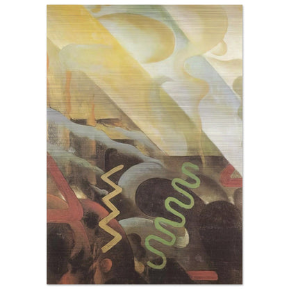 Astrazione - 1921 - Julius Evola Brushed Aluminum Print - 70x100 cm / 28x40 inches | Julius Evola Aluminum Print | Julius Evola Prints