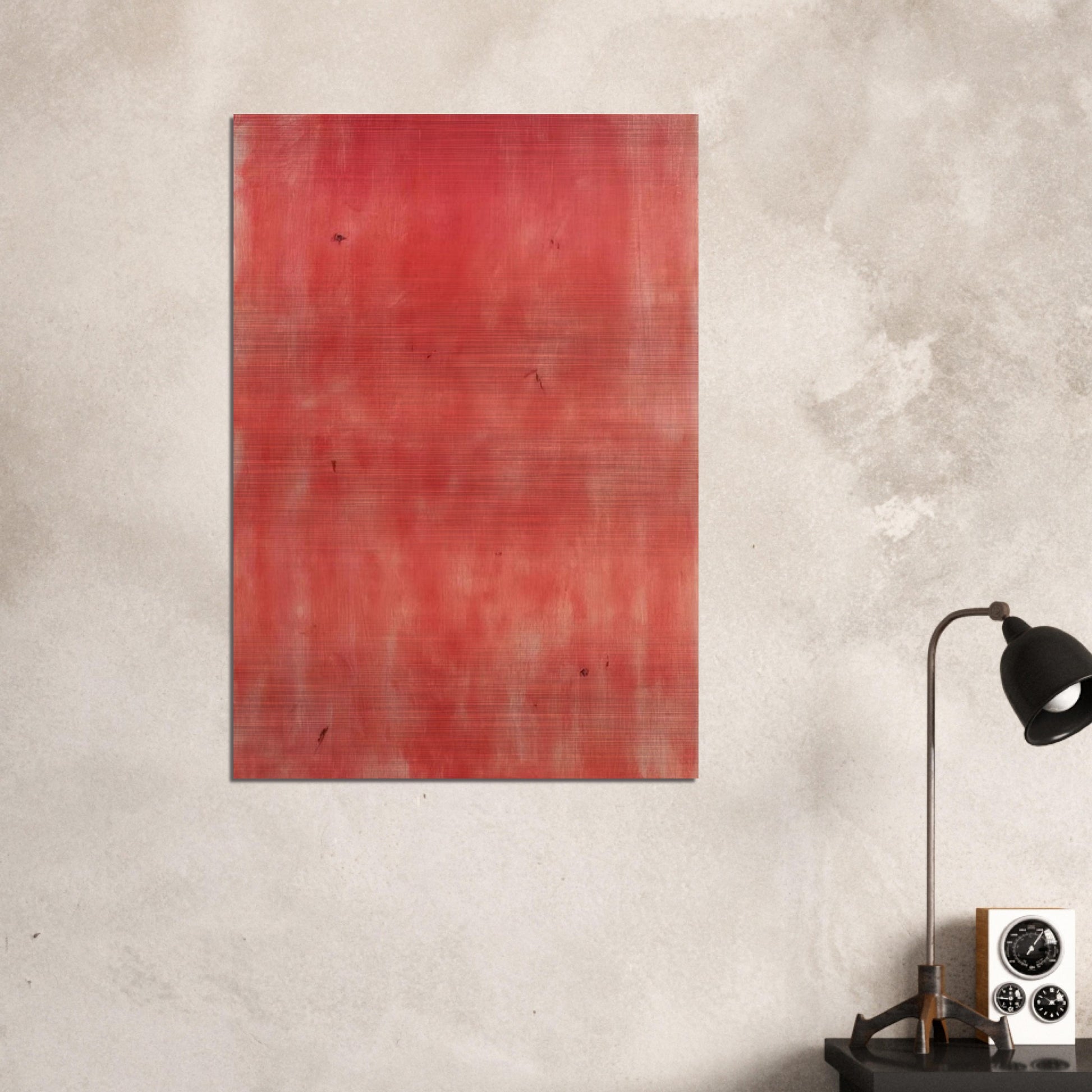 Avondrood evening Glow - 1992 - Raoul De Keyser Brushed Aluminum Print - 70x100 cm / 28x40 inches | Raoul De Keyser Aluminum Print | Raoul De Keyser Prints