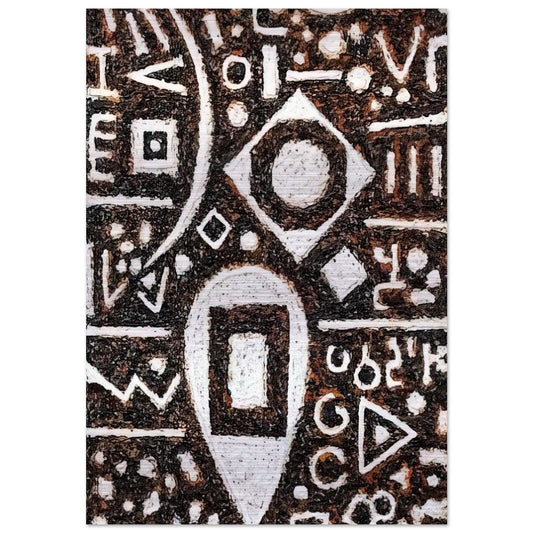 Inbalance of Time - Richard Pousette-Dart Brushed Aluminum Print - 70x100 cm / 28x40 inches | Richard Pousette-Dart Aluminum Print | Richard Pousette-Dart Prints