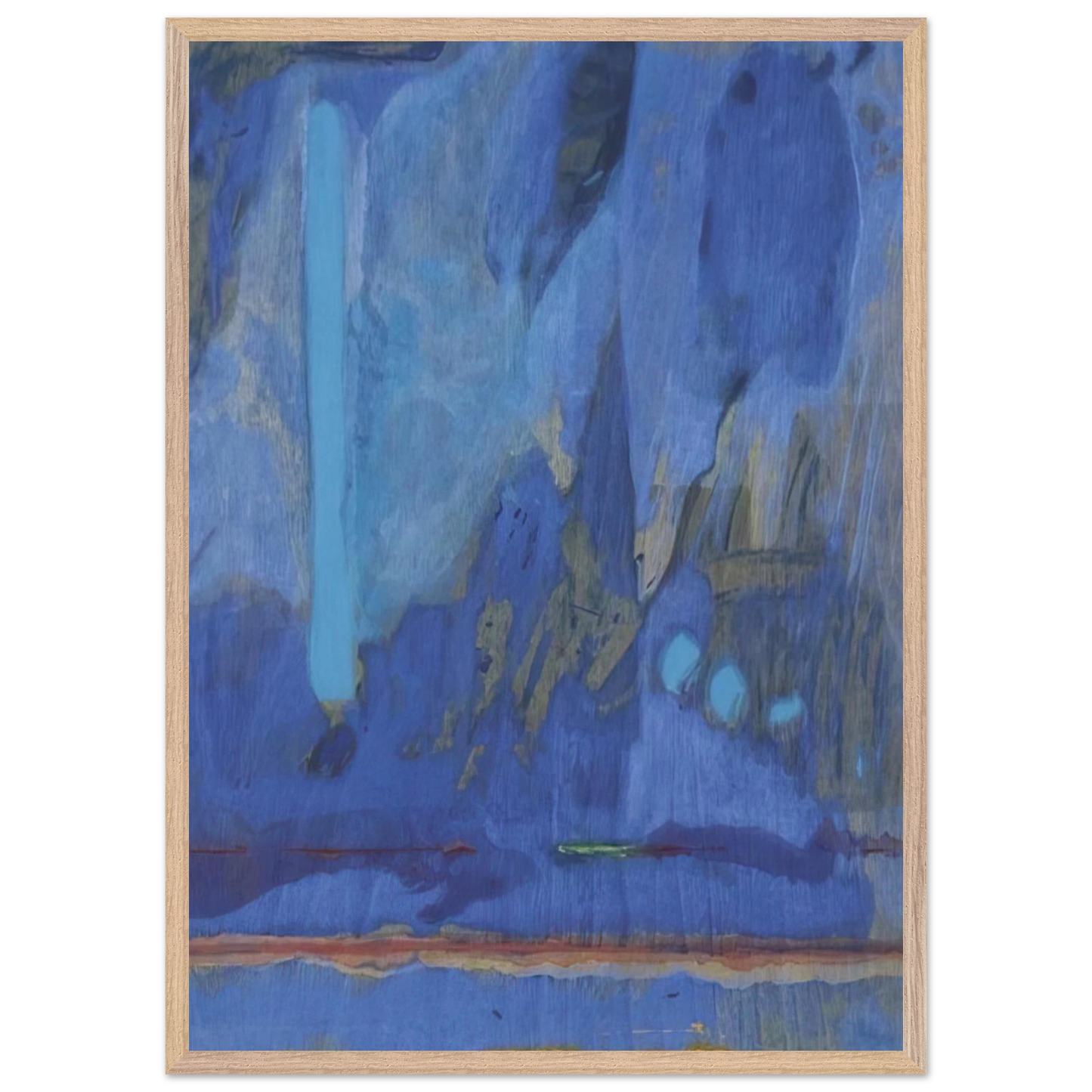 Helen Frankenthaler - Tales of Genji III - 1998 Wall art - 50x70 cm / 20x28 inches - Fine Art Poster - -