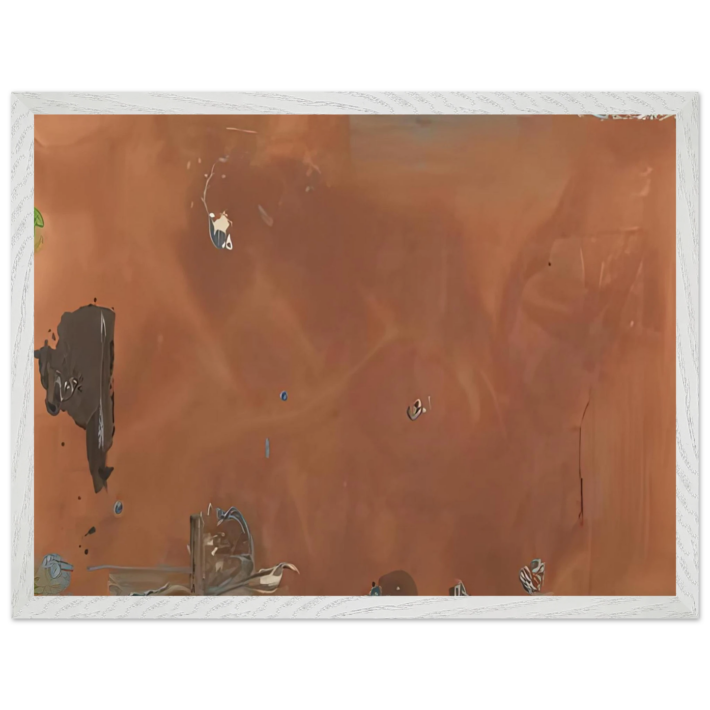 Helen Frankenthaler - Into October, 1983- Wall Art - 30x40 cm / 12x16 inches - Fine Art Poster - -
