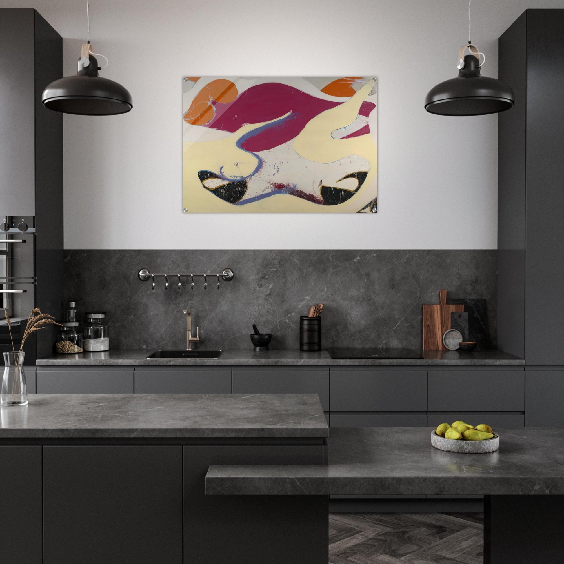 Dido - 1973 - Norman Bluhm Acrylic Print - 70x100 cm / 28x40″ inches | Norman Bluhm Wall Art | Norman Bluhm Prints