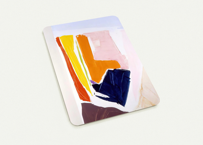 Catalan Via Paris - 1984 By Ronnie Landfield Pack of 10 Post Cards | Ronnie Landfield Post Cards | A6 (10.5 x 14.8 cm) - 4.1 x 5.8 inches