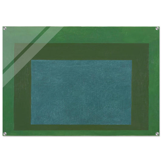 HOMAGE TO THE SQUARE 1963 - Josef Albers Acrylic Print - 70x100 cm / 28x40″ inches | Josef Albers Wall Art | Josef Albers Prints