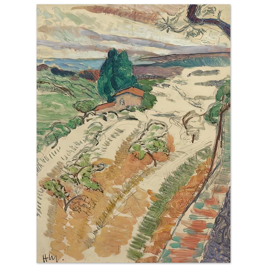 Henri Matisse - PAYSAGE ST TROPEZ 1904 Fine Art Poster - Default Title