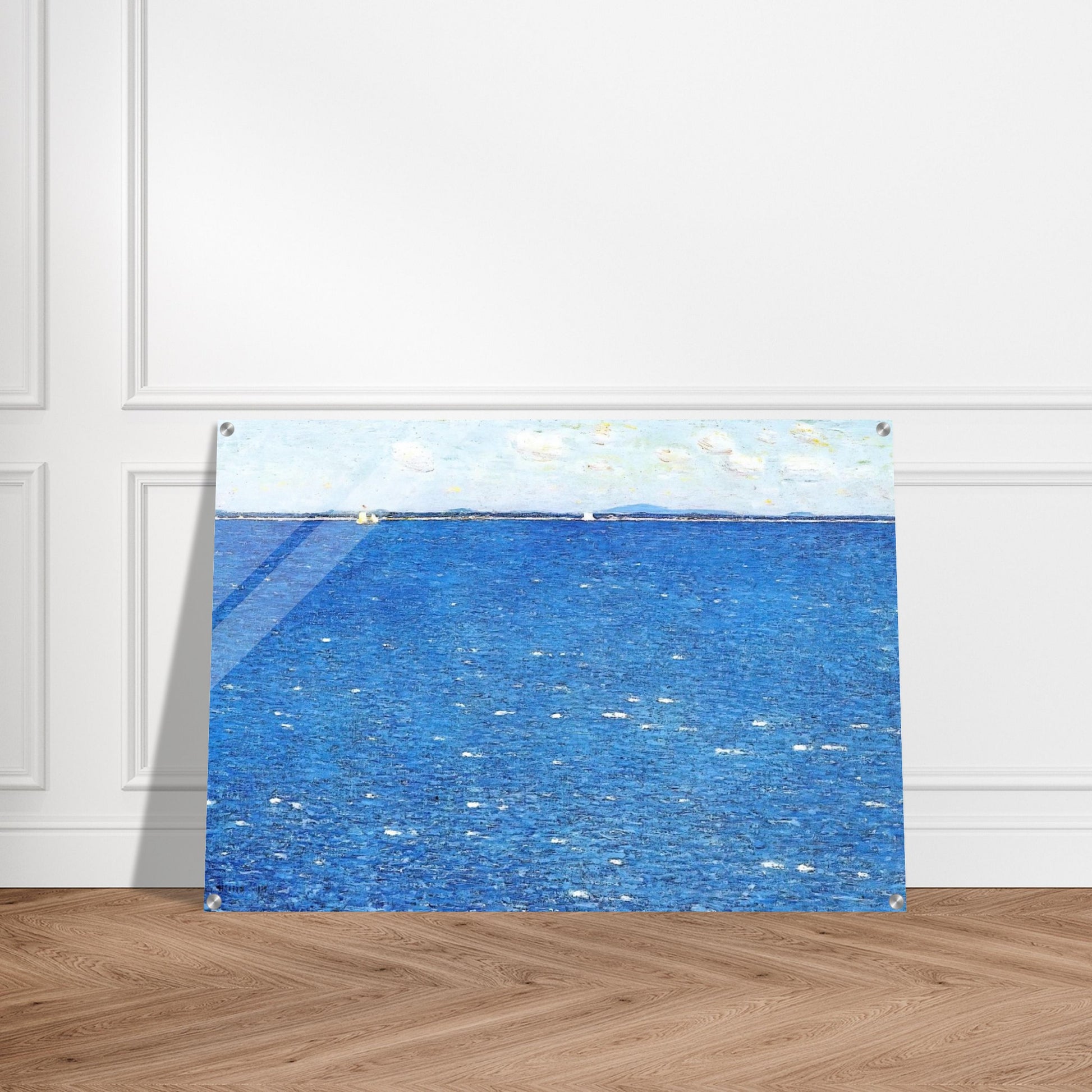 West Wind, Appledore - Childe Hassam Acrylic Print - 70x100 cm / 28x40″ inches | Childe Hassam Wall Art | Childe Hassam Prints