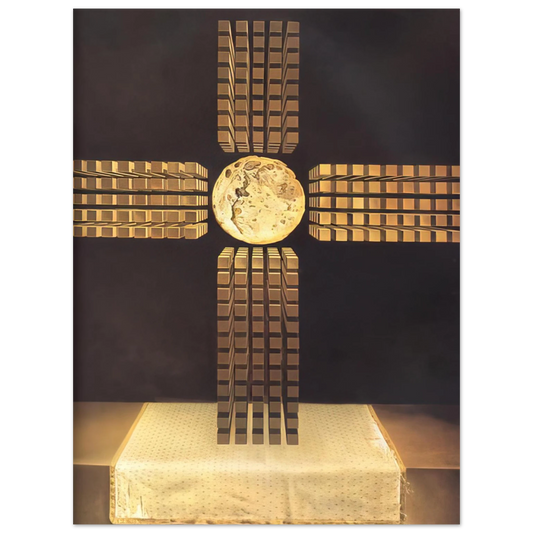 Salvador Dali - NUCLEAR CROSS Fine Art Poster - Default Title