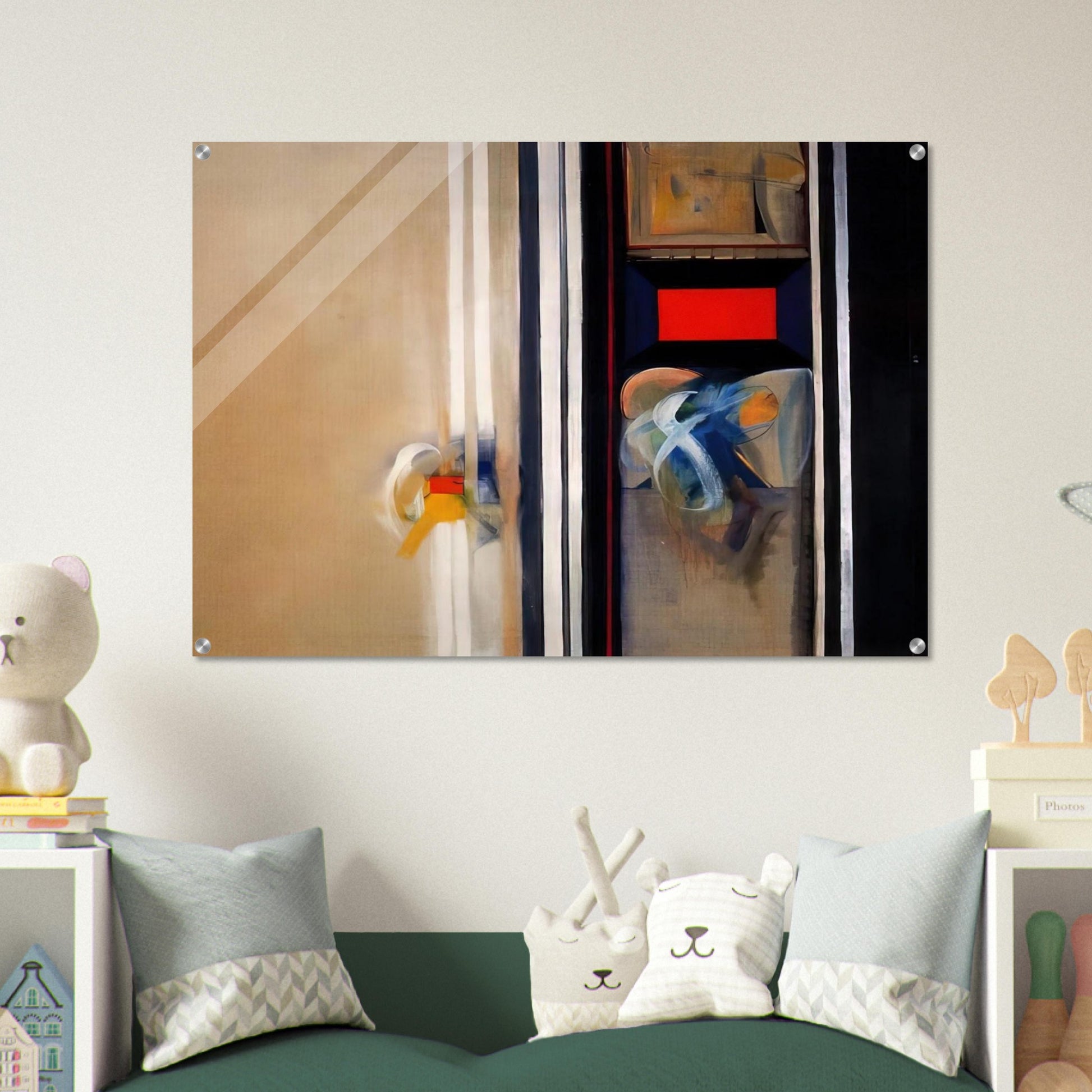 Treasury - Abstract Expressionism - Miriam Schapiro Acrylic Print - 70x100 cm / 28x40″ inches | Miriam Schapiro Wall Art | Miriam Schapiro Prints