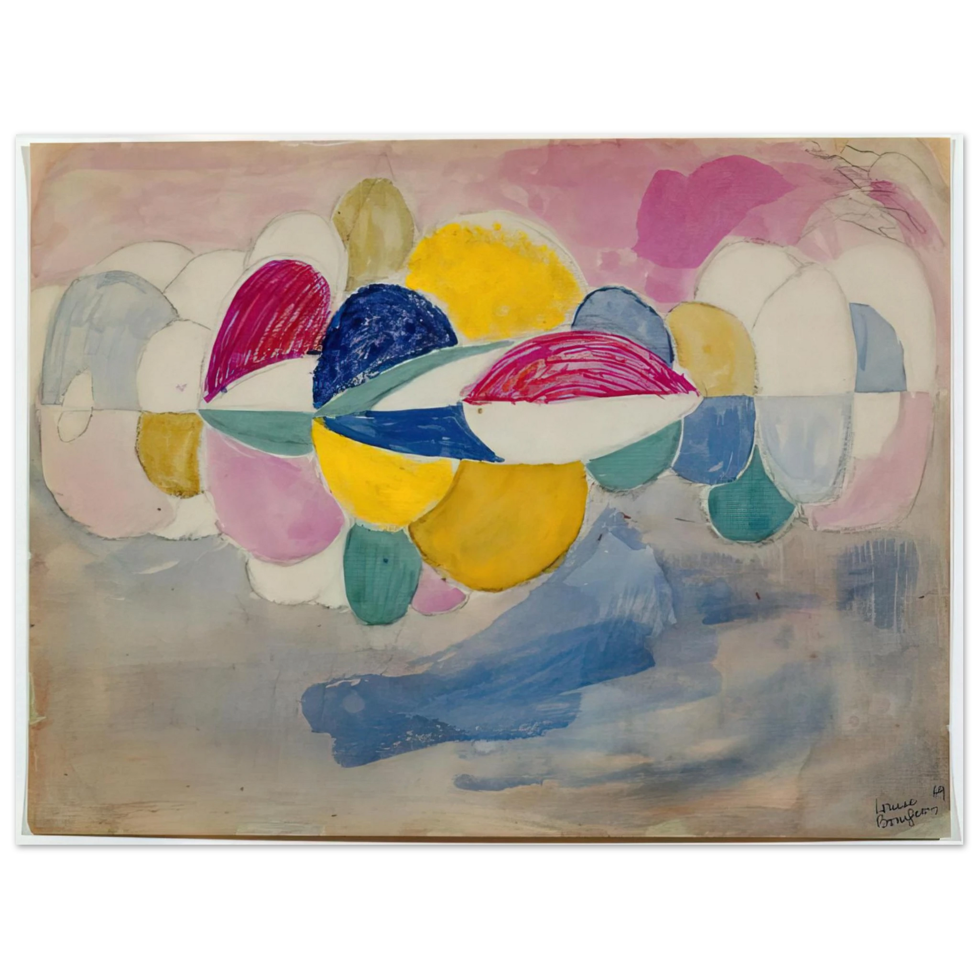Louise Bourgeois - UNTITLED 1969 Fine Art Poster - Default Title