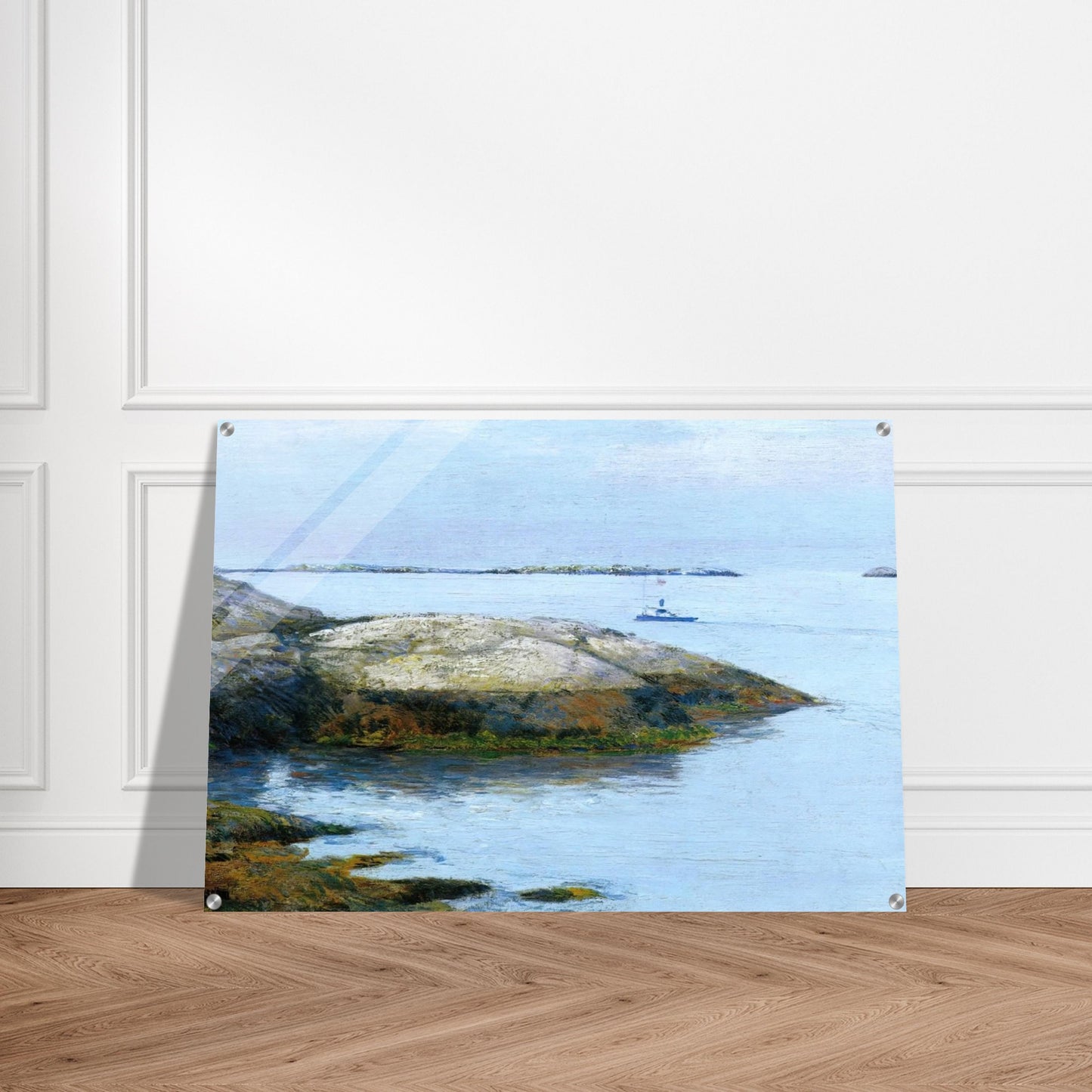 Isles of Shoals, Appledore - Childe Hassam Acrylic Print - 70x100 cm / 28x40″ inches