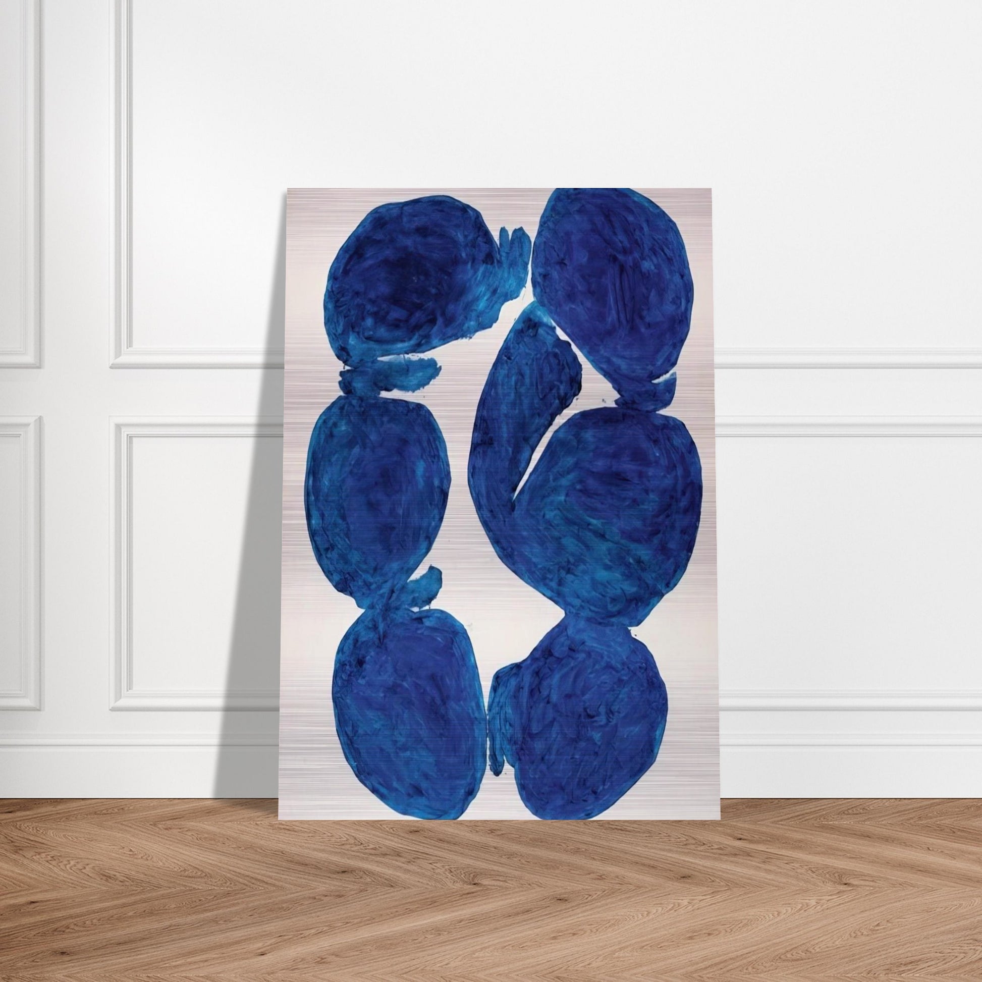 Meun - 1967 - Simon Hantai Brushed Aluminum Print - 70x100 cm / 28x40 inches | Simon Hantai Aluminum Print | Simon Hantai Prints