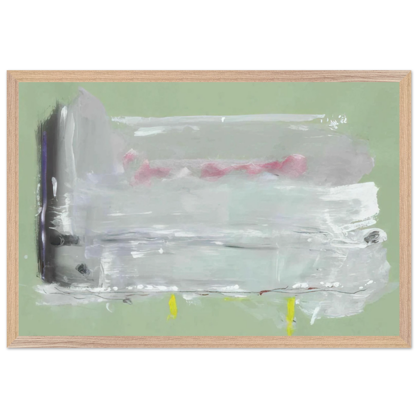 Helen Frankenthaler - Untitled - 1984 Wall art - 50x70 cm / 20x28 inches - Fine Art Poster - -