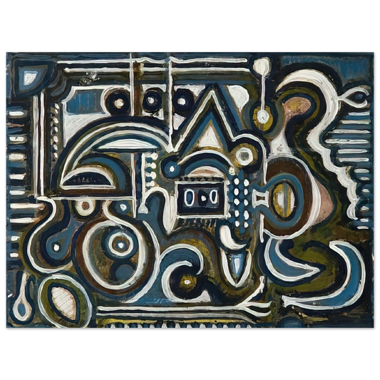 Richard Pousette-Dart - Untitled - 1930 Fine Art Poster - Default Title