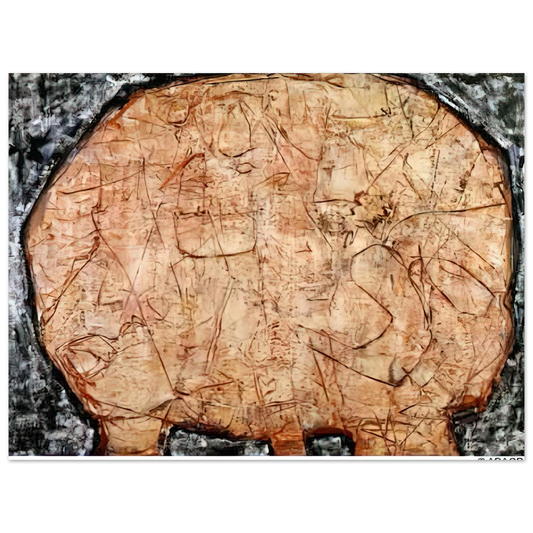 Jean Dubuffet - TABLE CORAIL Fine Art Poster - Default Title