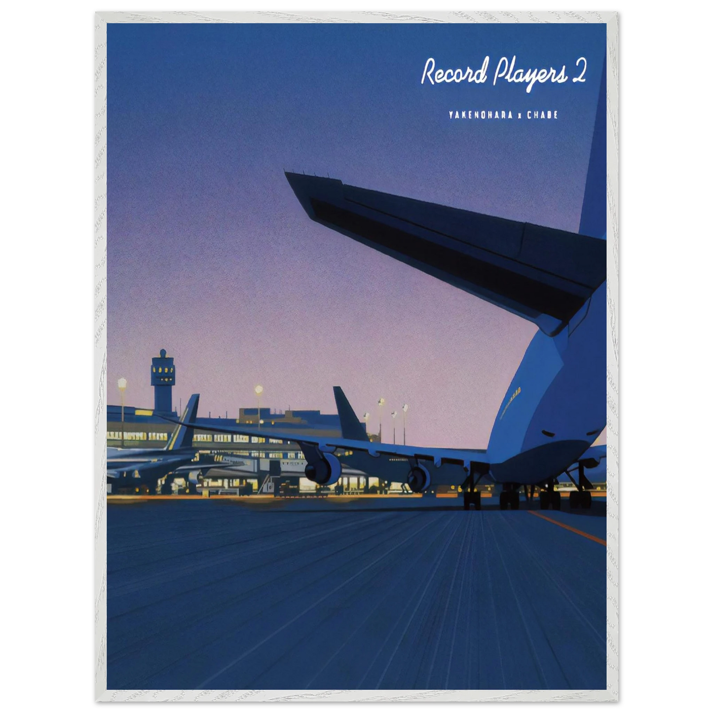 Hiroshi Nagai - Taxiway Wall Art - 60x80 cm / 24x32 inches - Fine Art Poster - -
