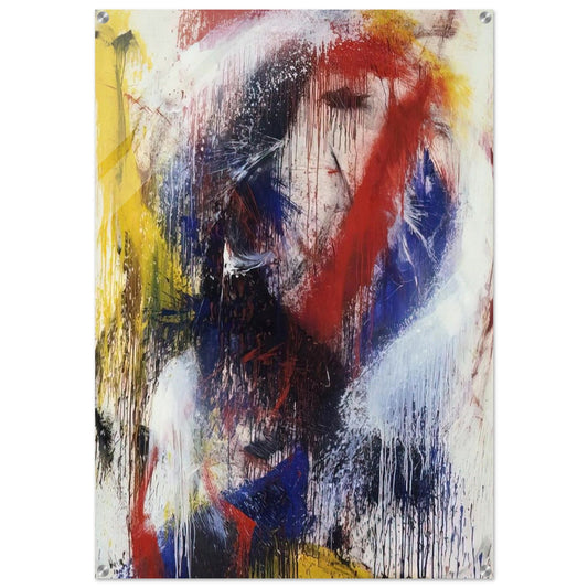 Excalibur - 1960 - Norman Bluhm Acrylic Print - 70x100 cm / 28x40″ inches | Norman Bluhm Wall Art | Norman Bluhm Prints