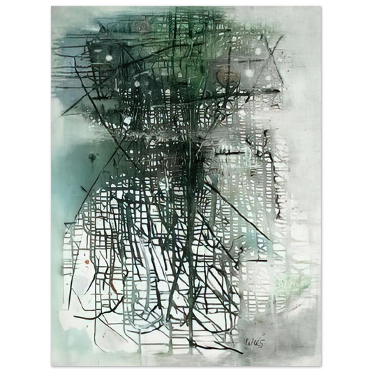 Wols - Composition - Art Informel Fine Art Poster - Default Title