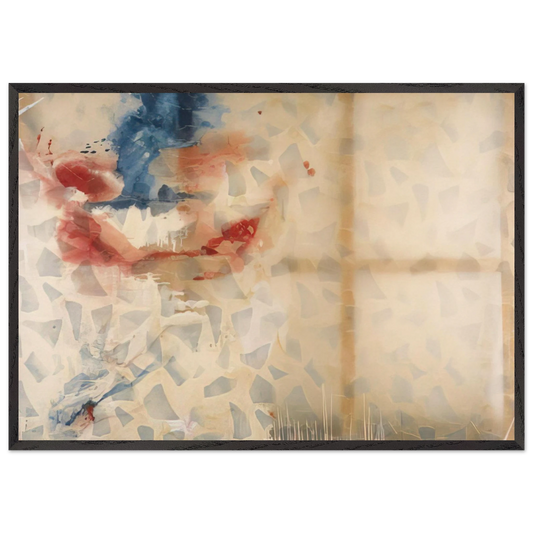 Untitled N33 - Sigmar Polke Framed Art Print – Black Wooden Frame - Default Title - -Framed Art Print