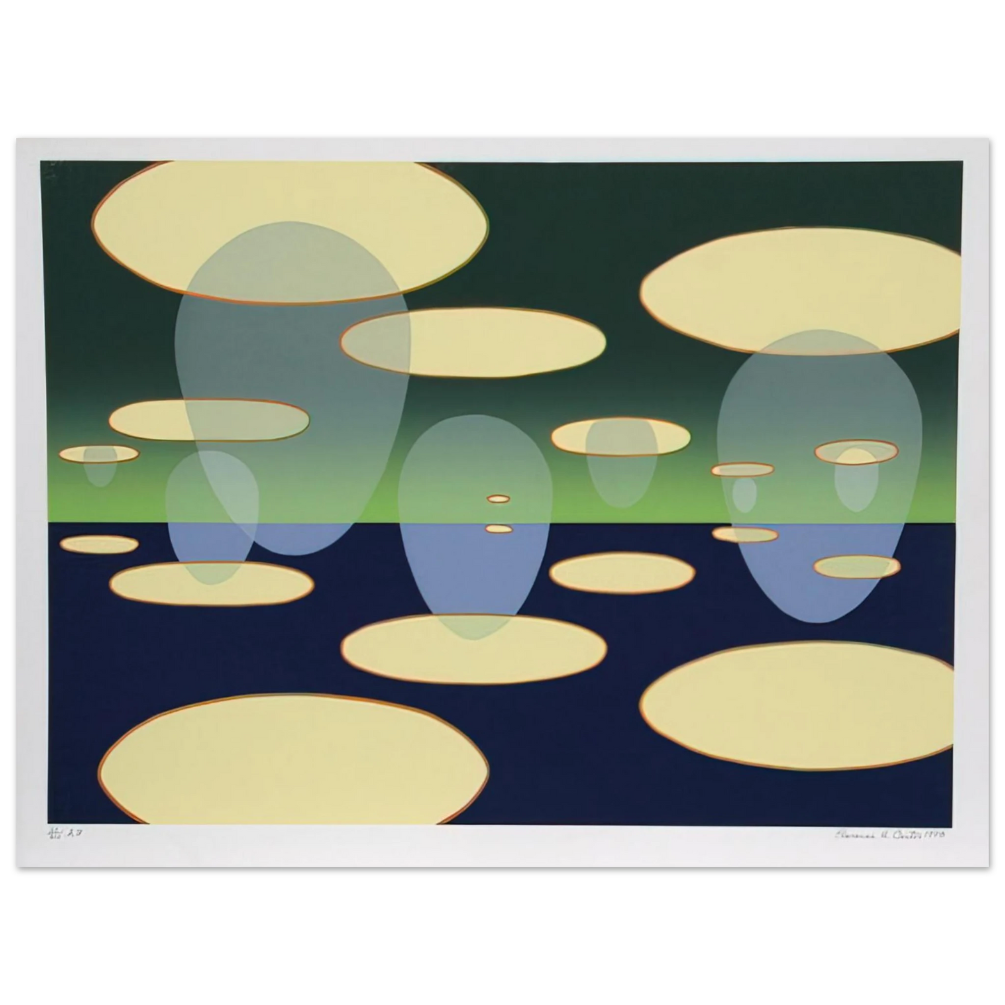 Clarence Holbrook Carter - Eschantos 31 - 1978 Fine Art Poster - Default Title
