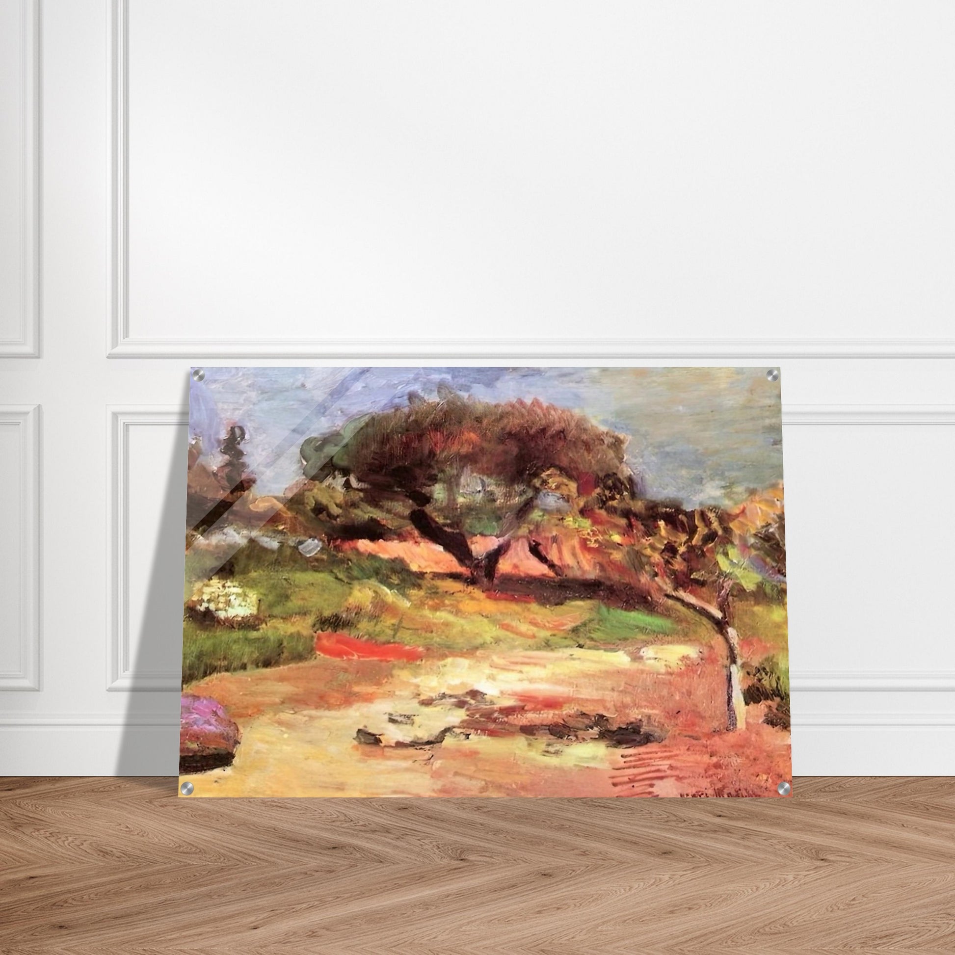 CORSICAN LANDSCAPE 1898 0 - Henri Matisse Acrylic Print - 70x100 cm / 28x40″ inches | Henri Matisse Wall Art | Henri Matisse Prints