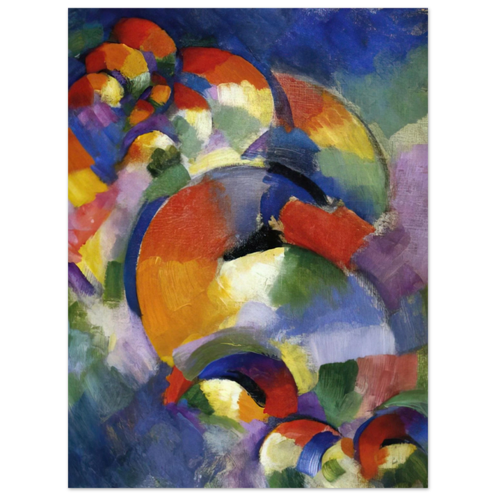 Morgan Russell - Cosmic Synchromy - 1914  75x100 cm / 30x40inches Fine Art Poster