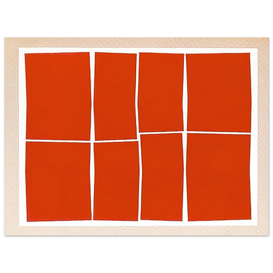 Helio Oiticica - Metaesquema - Neo-Concretism Fine Art Poster - Default Title