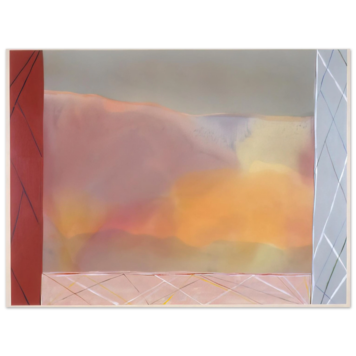 Ronnie Landfield - Tahity Trinity - 1988  75x100 cm / 30x40inches Fine Art Poster