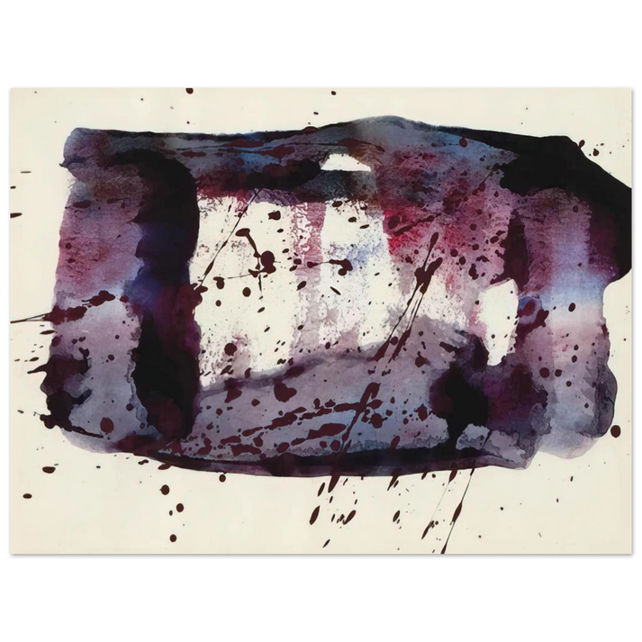 Sam Francis - Untitled  SF76-176   75x100 cm / 30x40inches Fine Art Poster