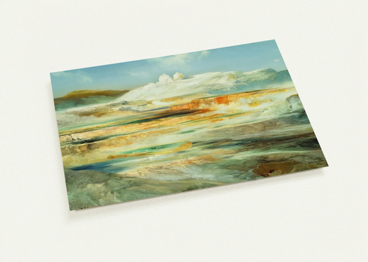 Jupiter Terrace Yellowstone By Thomas Moran Pack of 10 Post Cards | Thomas Moran Post Cards | A6 (10.5 x 14.8 cm) - 4.1 x 5.8 inches